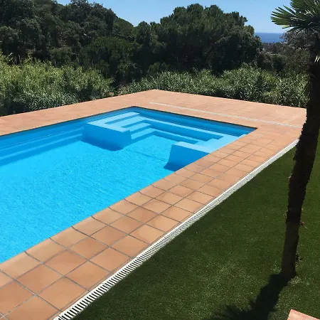 Semesterbostad Casa Con Vistas Al Mar Y Piscina Privada Lloret de Mar