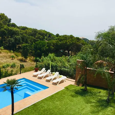 Casa Con Vistas Al Mar Y Piscina Privada * Lloret de Mar