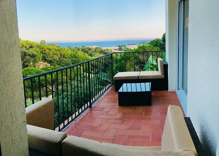 Casa Con Vistas Al Mar Y Piscina Privada 료렛 드 마르