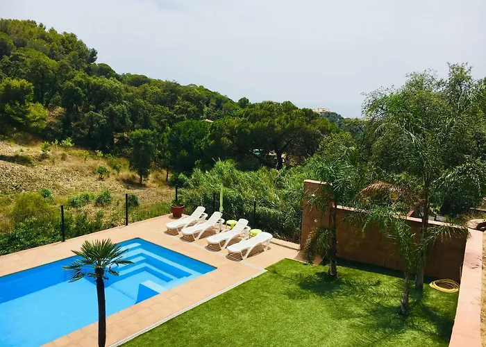 Casa Con Vistas Al Mar Y Piscina Privada * Льорет-де-Мар