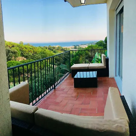 Casa Con Vistas Al Mar Y Piscina Privada 료렛 드 마르